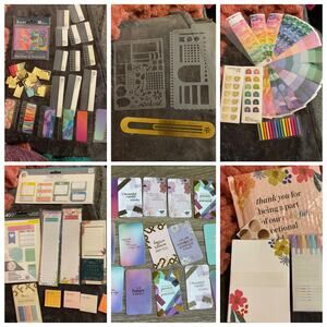 Huge Erin Condren Planner Accessories Destash Bundle Lot